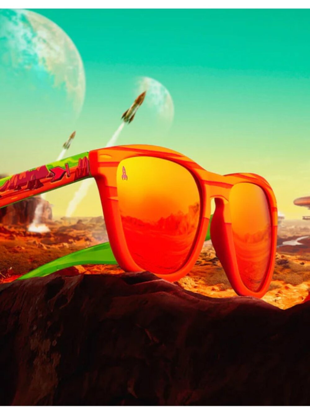 Knockaround sunglasses - Red Planet